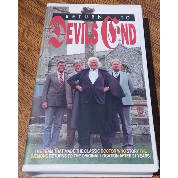 Doctor Who Myth Makers Return To Devils End - Rare VHS 1993 NM+ 55Min Reeltime